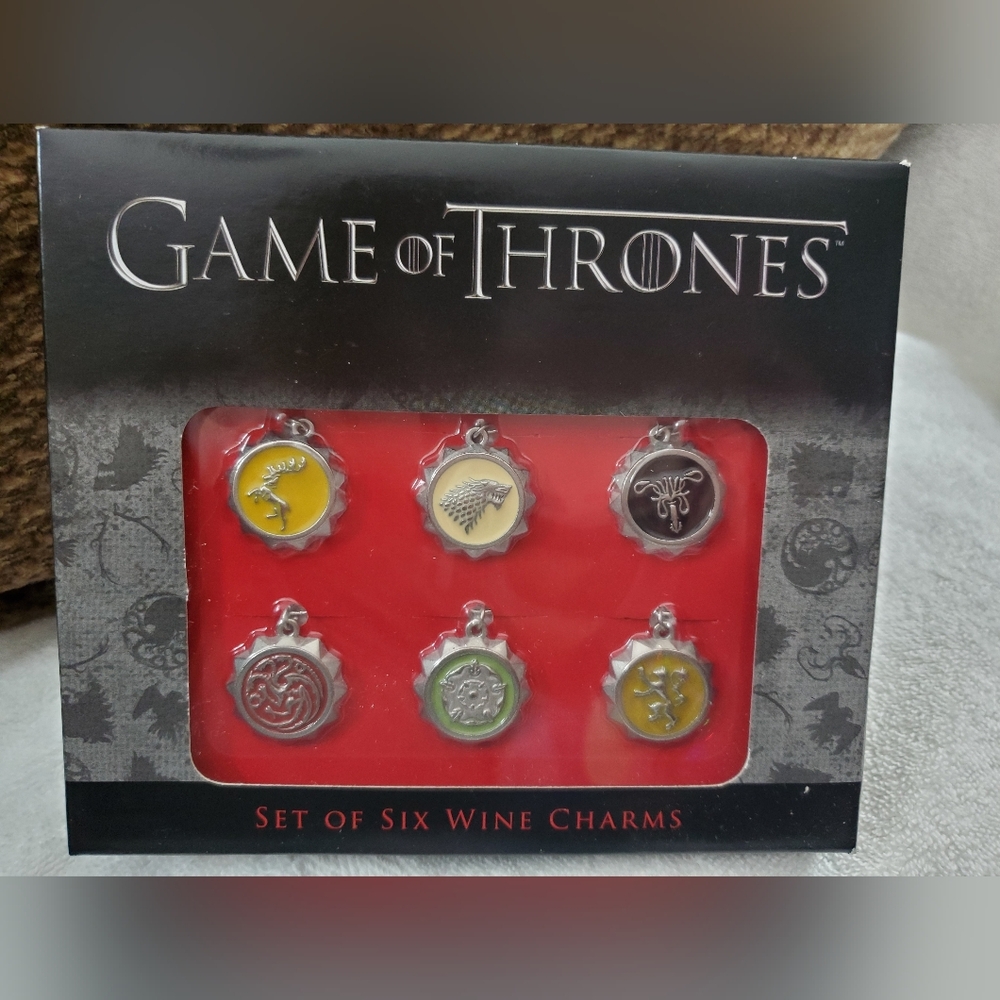 Game of Thrones Wine Charms Set